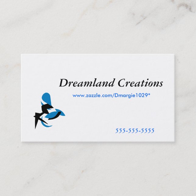 Retro business cards template (Front)