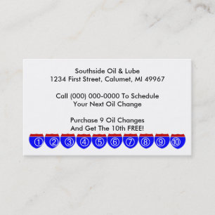 Retro Business Punch Cards business Road Signs