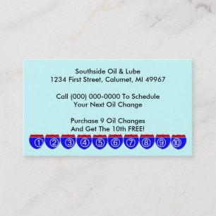 Retro Business Punch Cards business Road Signs