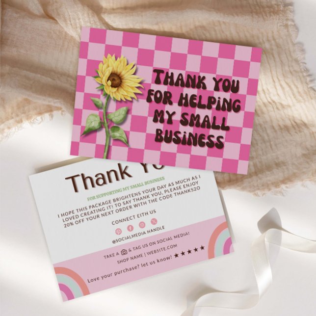 Retro Business Thank You Card (Creator Uploaded)
