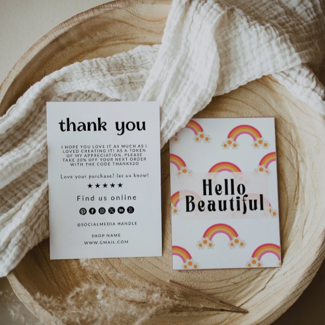 Retro Business Thank You Card (Creator Uploaded)