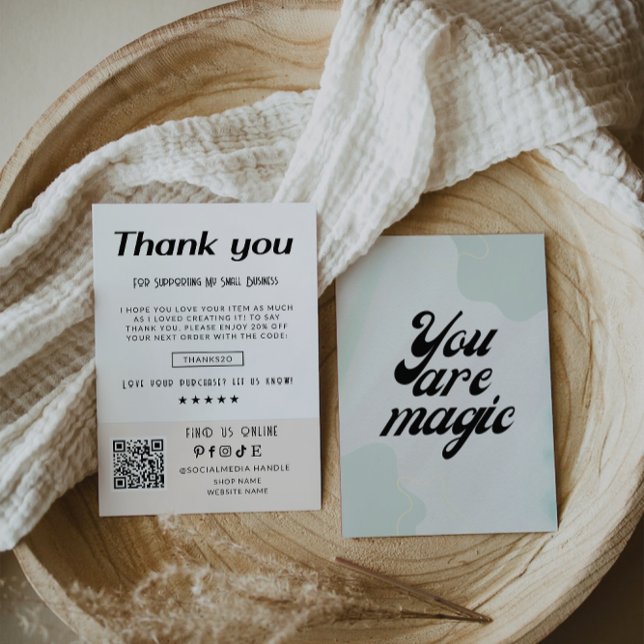 Retro Business Thank You Card (Creator Uploaded)