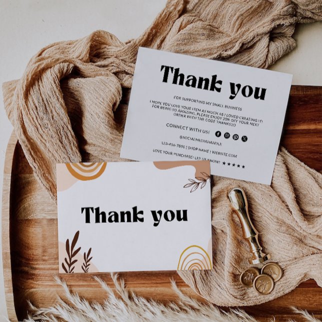Retro Business Thank You Card (Retro Business Thank You Card)