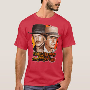 Retro Butch Cassidy and the Sundance Kid Tribute T-Shirt