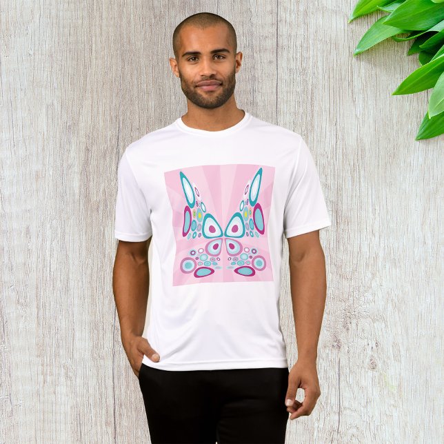 Retro Butterfly Abstract Pop Art  T-Shirt (Creator Uploaded)