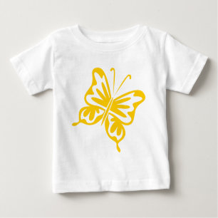 Retro Butterfly - Amber Baby T-Shirt