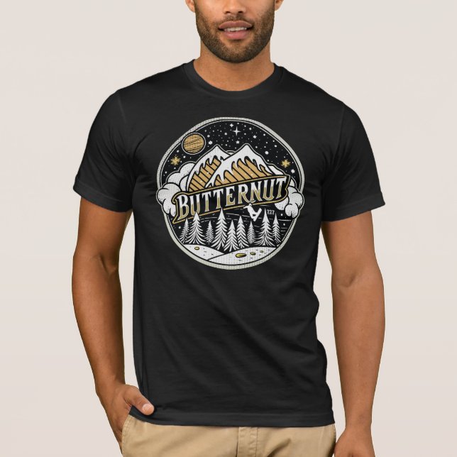 Retro Butternut Ski T-Shirt (Front)