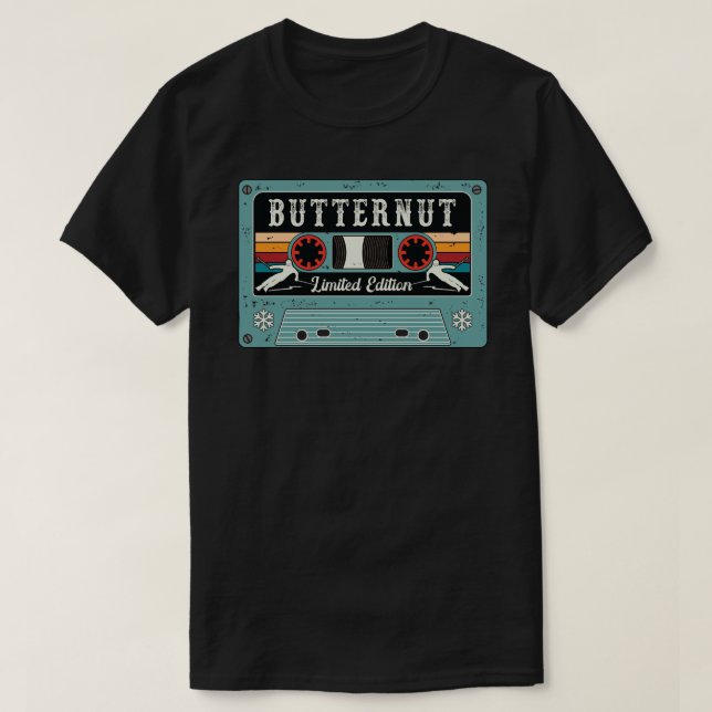 Retro Butternut Ski  T-Shirt (Design Front)