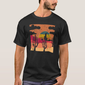 Retro Cactus  Plant Pots Cute Plant Gardening 1 T-Shirt