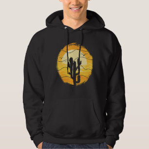Retro Cactus Plant Pots Cute Plant Gardening 3 Hoodie