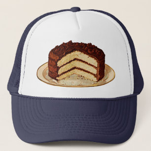 Retro Cake Trucker Hat