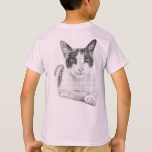 Retro Calico Halftone T-Shirt