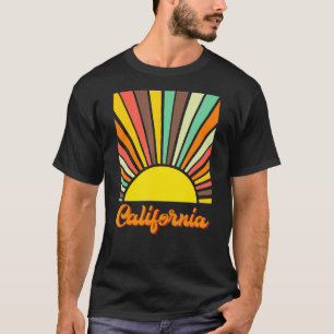 Retro California Dreaming Vintage Sunset Waves Wes T-Shirt