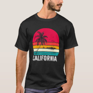 Retro California Surf Vintage Beach Cali 70s Venic T-Shirt