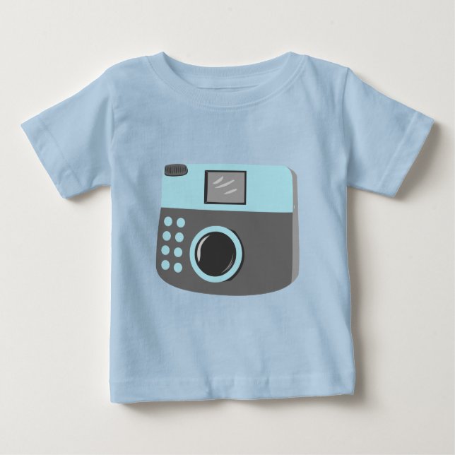 Retro Camera Baby T-Shirt (Front)