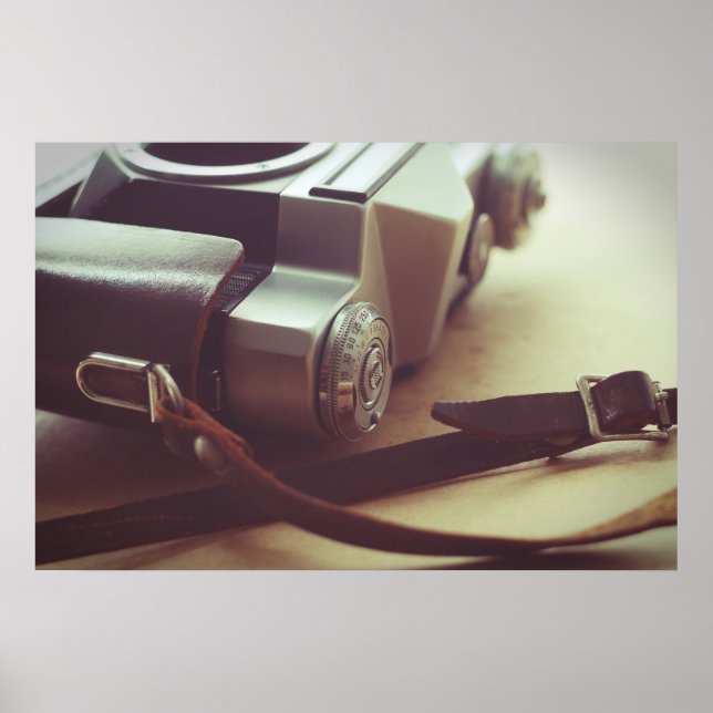 Retro camera poster (Front)