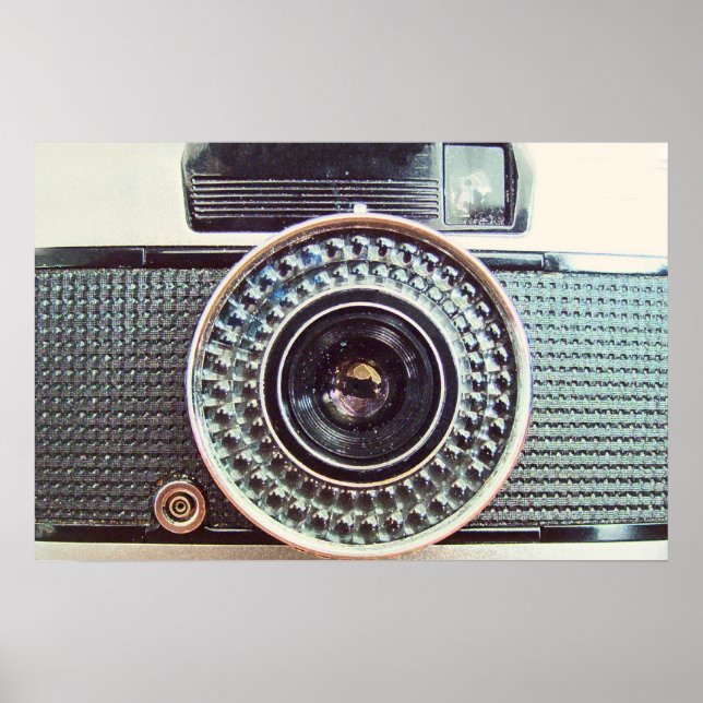 Retro camera poster (Front)