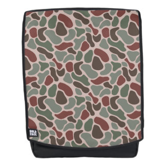 Retro Camo (red green) Backpack