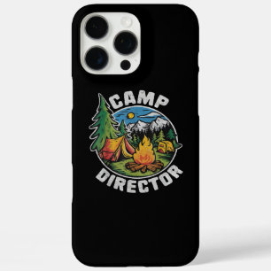 Retro Camp Director Camping Summer Camp Funny Camp iPhone 16 Pro Max Case