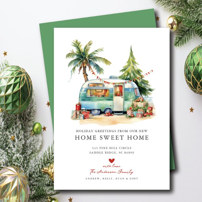 Retro Camper Holiday Moving Announcement (Creator Uploaded)