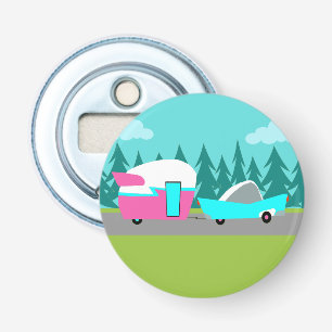 Retro Camper / Trailer and Car Bottle Opener