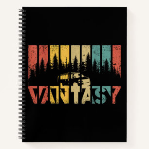 Retro Camper Van Life - Vintage Vanlife Notebook