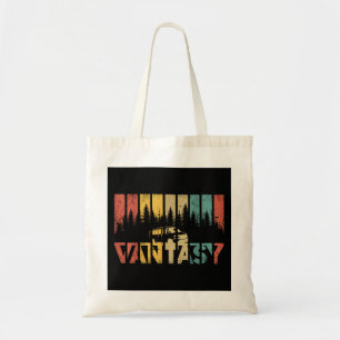 Retro Camper Van Life - Vintage Vanlife Tote Bag