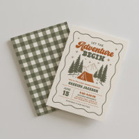 Retro Camping Baby Shower