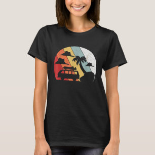 Retro Camping  Camper Van Life Hippie Vintage T-Shirt
