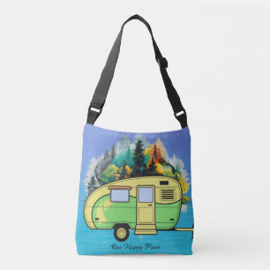 Retro camping. Our happy place Tote