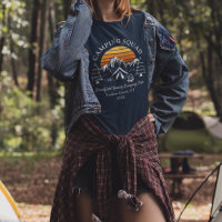 Retro Camping Squad Mum Matching Family