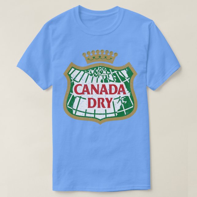 Retro Canada Dry Rough T-Shirt (Design Front)