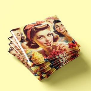Retro Candy Girls Magnet