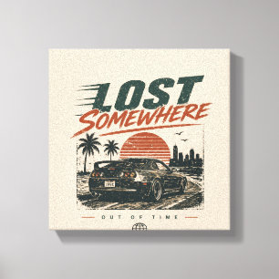 retro canvas print