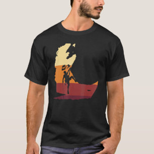 Retro Canyoning Climber Climbing Canyon Tour Canyo T-Shirt