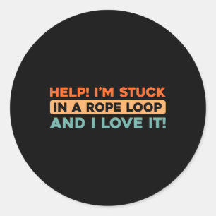 Retro Canyoning Outdoor - Climbing Vintage Canyoni Classic Round Sticker