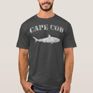 Retro Cape Cod Massachusetts Shark T-Shirt