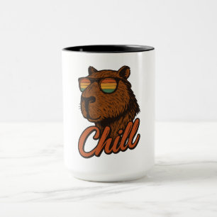 Retro Capybara Mug