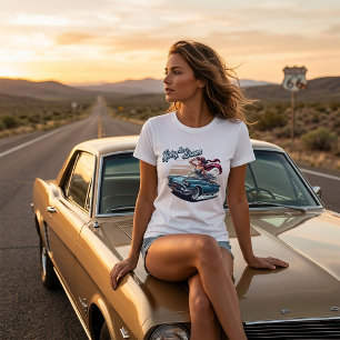 Retro Car Aesthetic Living the Dream Shirt