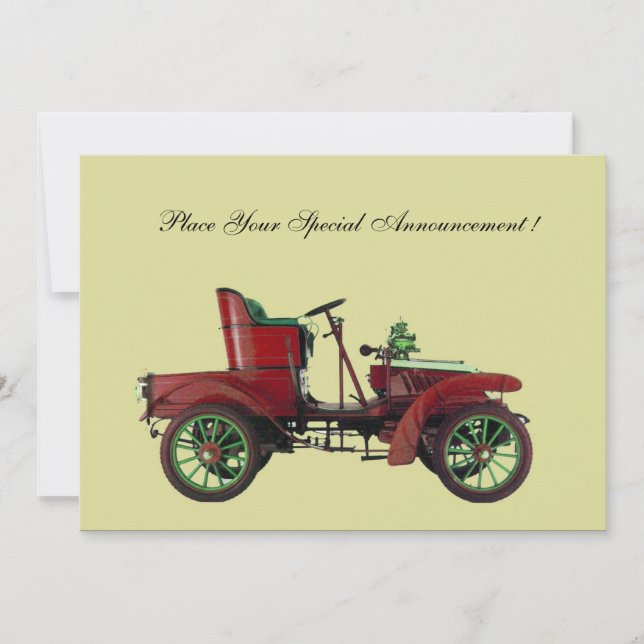 RETRO CAR , AUTO RESTORATION (Front)