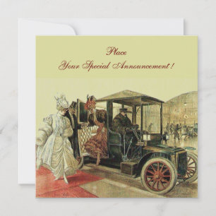 RETRO CAR , AUTO RESTORATION 2,red yellow Announcement
