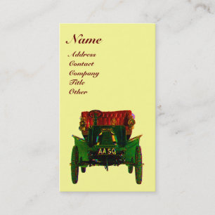 RETRO CAR - AUTOMOTIVE BUSINESS CARD