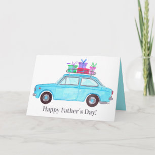 Retro Car Father's Day Card