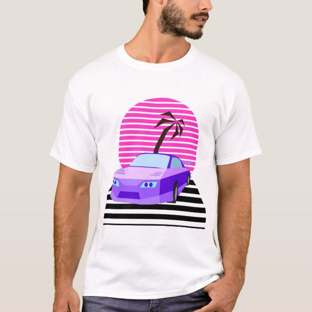 Retro Car T-Shirt (Front)