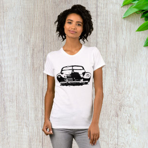 Retro Car Womens T-Shirt