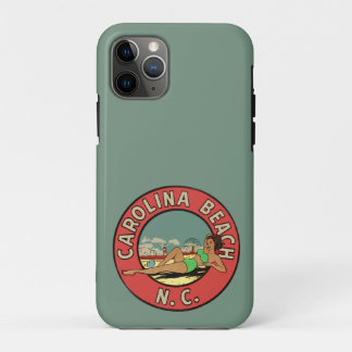 Retro Carolina Beach Roundel Case-Mate iPhone Case