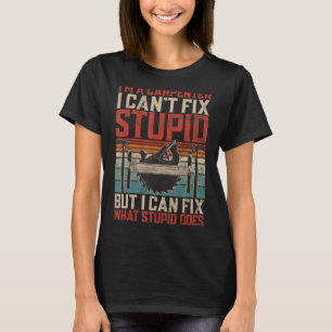 Retro carpenter design for wood worker lumberjack T-Shirt