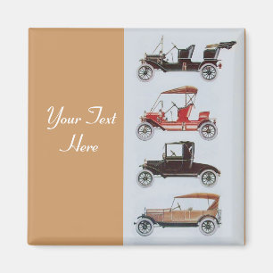 RETRO CARS 2- Auto repair automotive Magnet