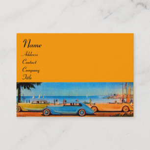 RETRO CARS - Auto repair automotive Business Card
