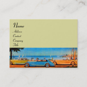 RETRO CARS - Auto repair automotive Business Card